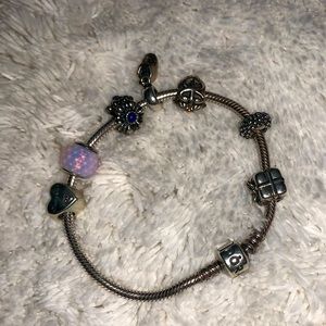 Pandora Bracelet with charms